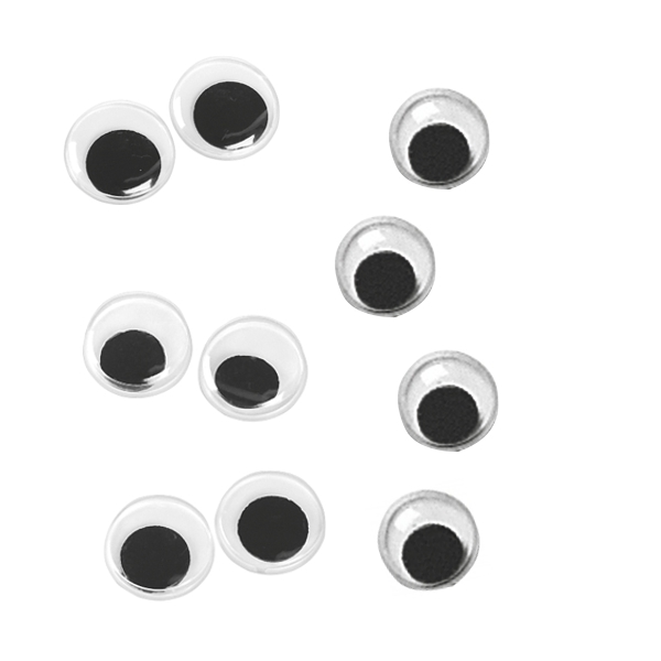 Wackelaugen, 10 St. Pg.