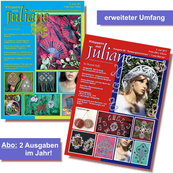ABO "Klöppeln mit Juliane" - Versand D