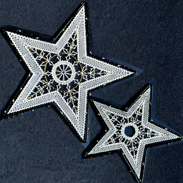 Klöppelbrief, Sterne-Set,für LED Stern-Set 88048