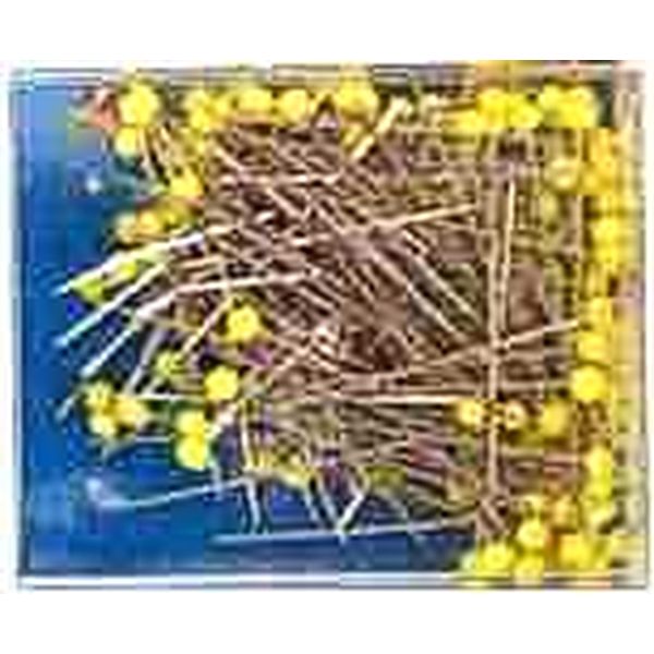 Glaskopf-Stecknadeln, extra lang