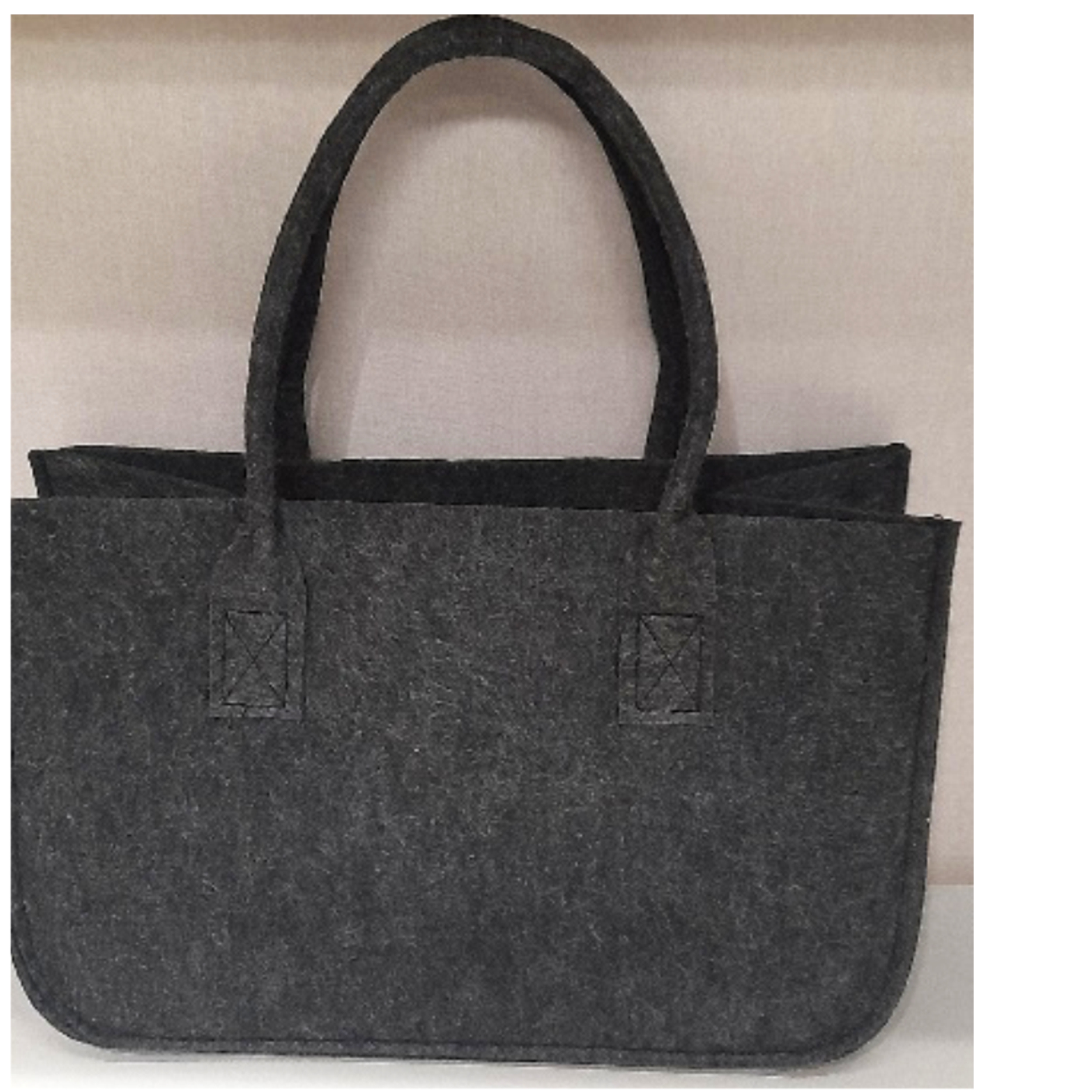 Filztasche dunkelgrau