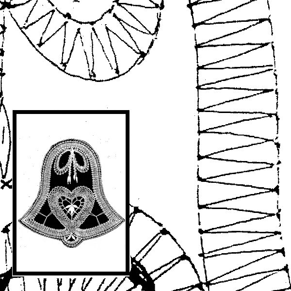 Klöppelbrief Glocke (Gr. 5)