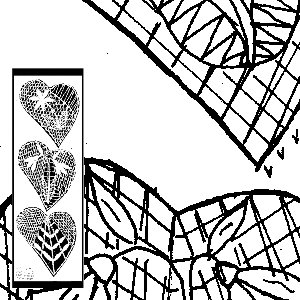 Klöppelbrief Herzen