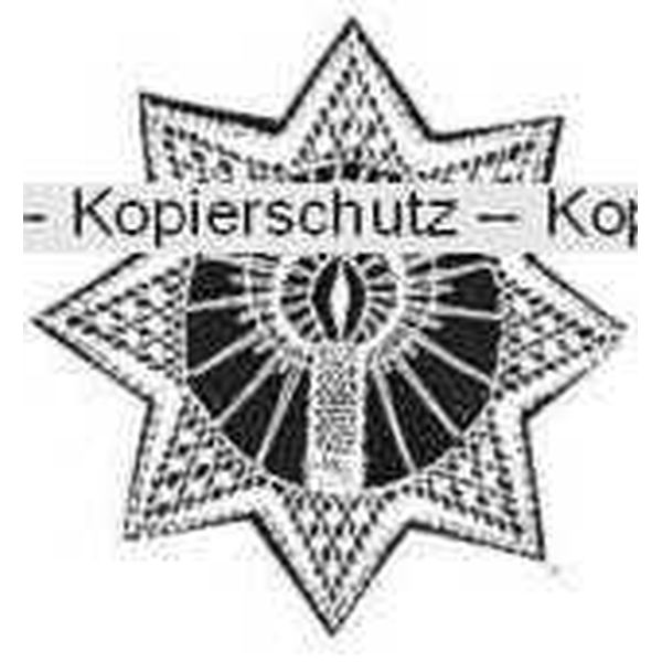 Klöppelbrief Stern (Gr. 7)