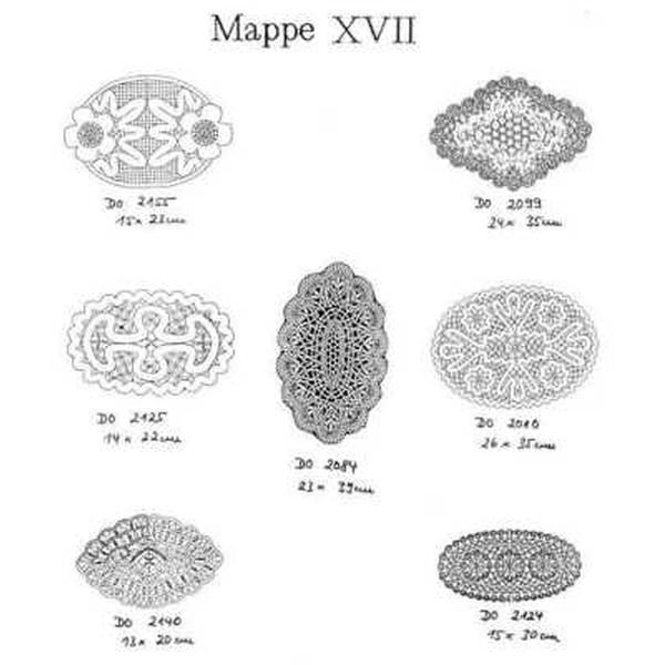 Ostmark Klöppelschätze Mappe 17