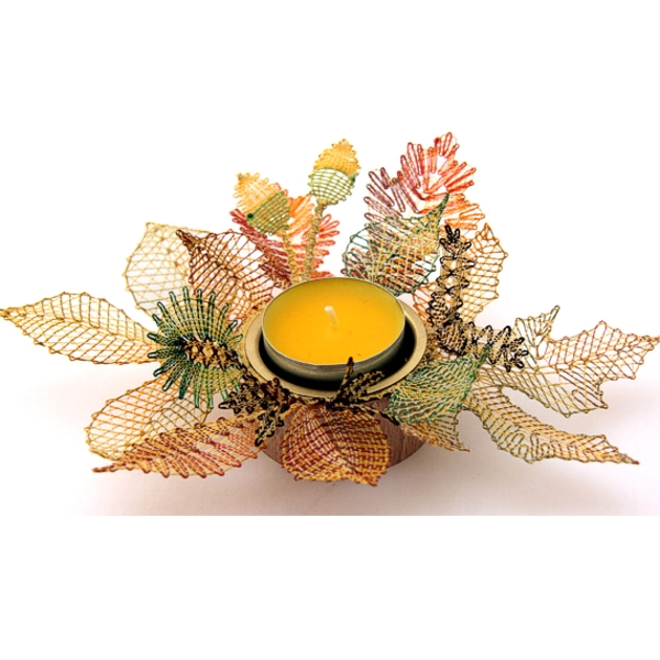 Klöppelbrief Blätterreigen