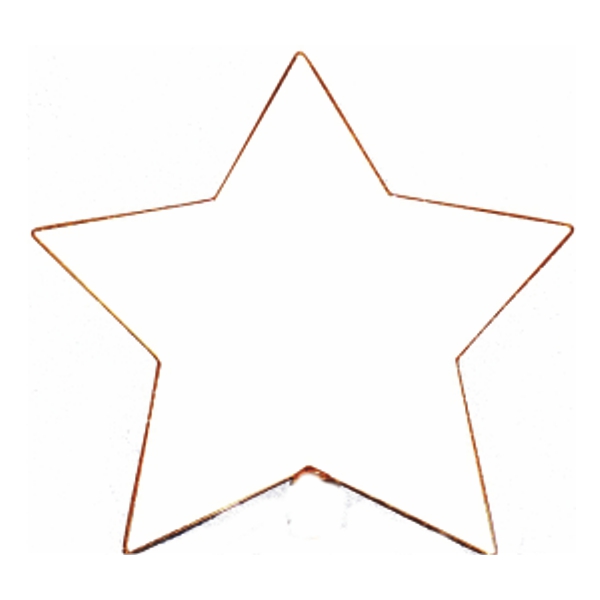 Rahmen Stern groß, 5-Zack