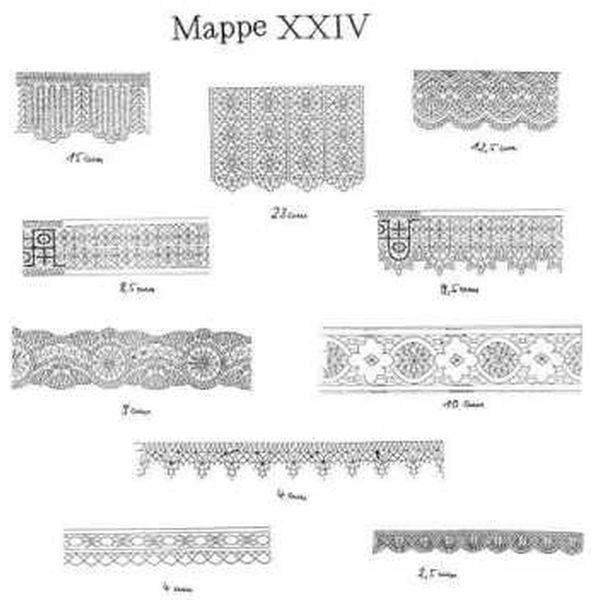 Ostmark Klöppelschätze Mappe 24