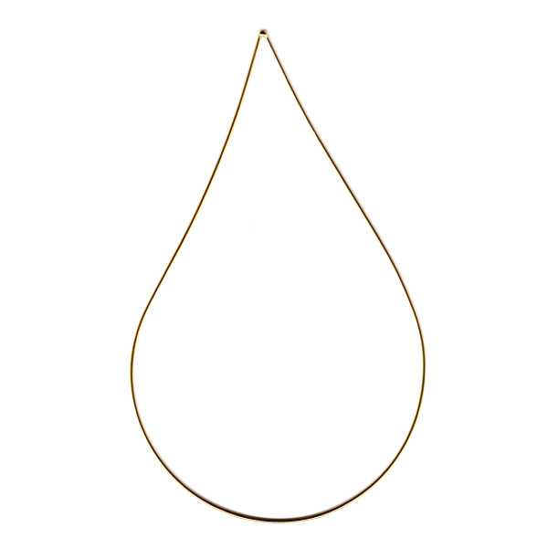 Metallrahmen Tropfen, groß