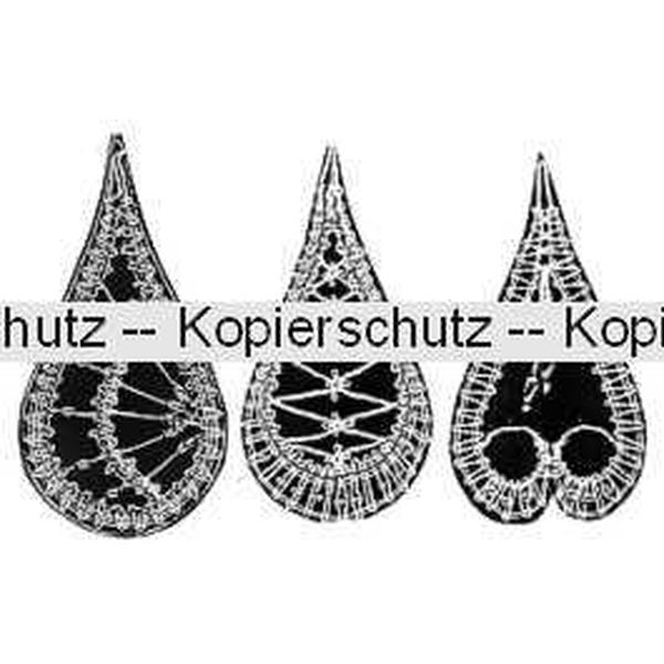 Klöppelbrief Tropfen