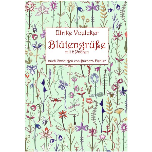 Blütengrüße mit 2 Paaren