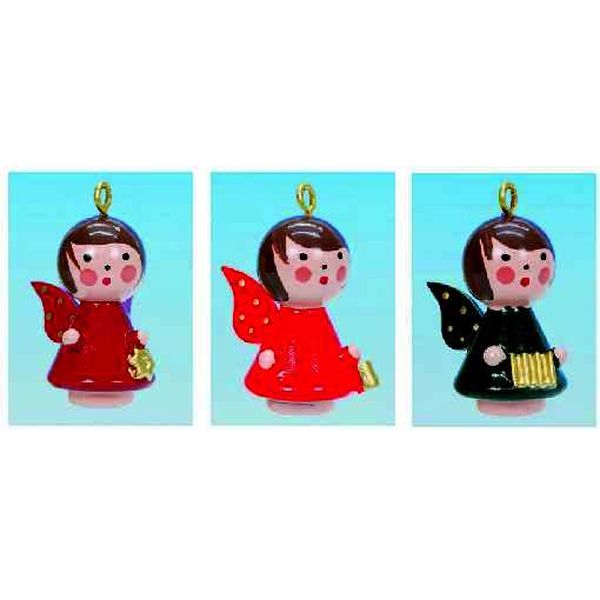 Holzminiaturen Engel 3er Set