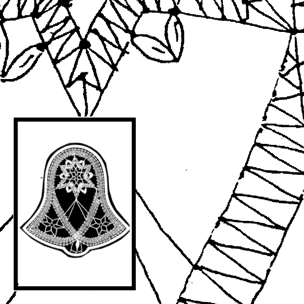 Klöppelbrief Glocken (Gr. 4)