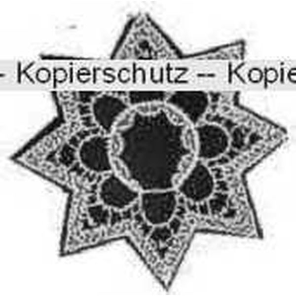 Klöppelbrief Stern (Gr. 7)