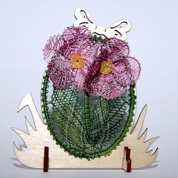 Klöppelbrief Primel