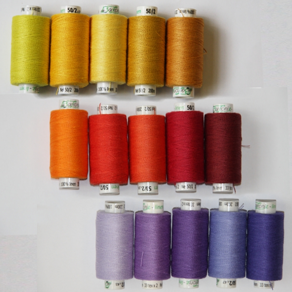 Barkonie Leinengarn NeL 50/2 - 5er Aktionspack