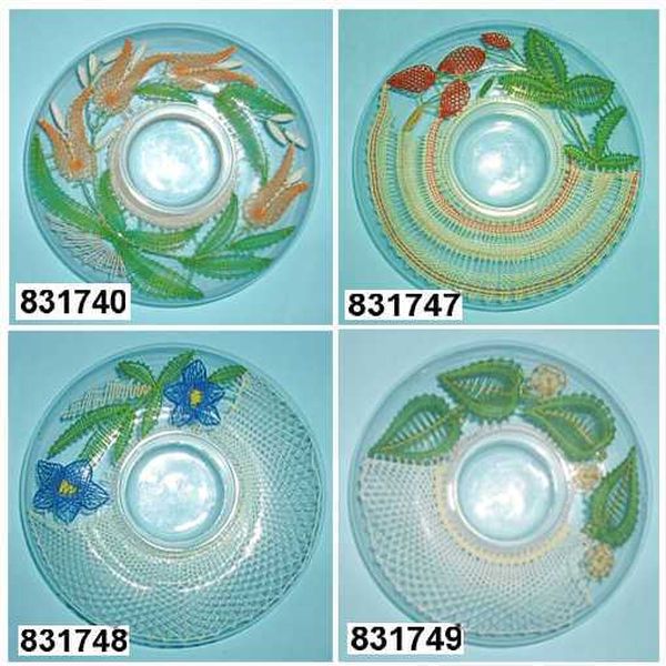 Klöppelbriefe "Blumen" für Ufo, klein