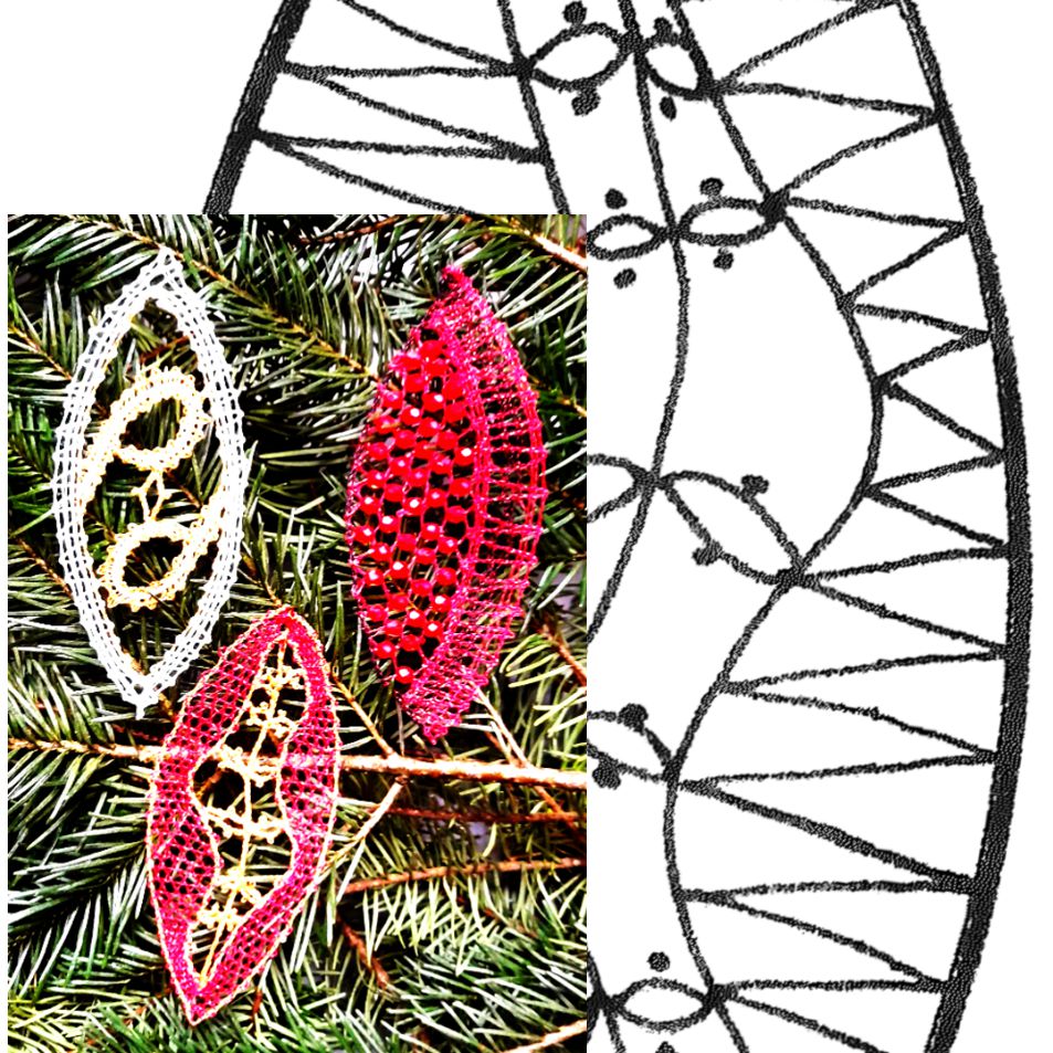 Klöppelbrief Ellipse