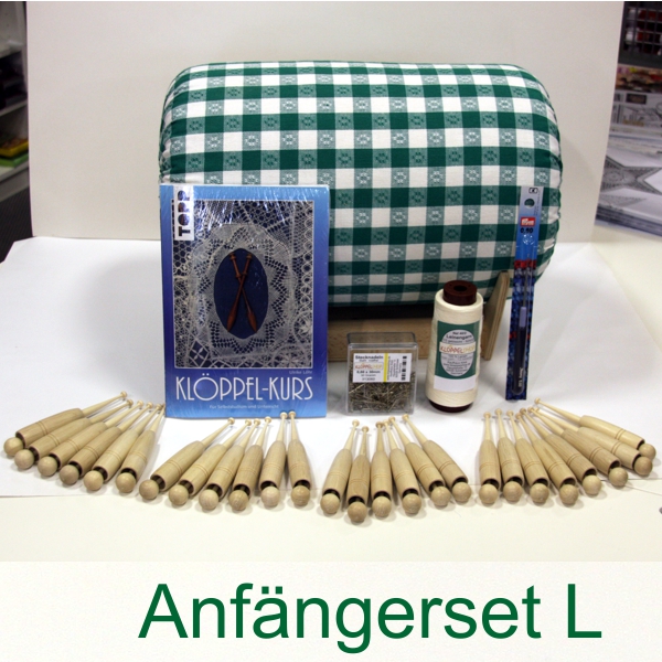 Anfängerset L mit Klöppelrolle