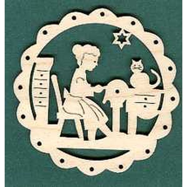 Holzhänger Klöpplerin