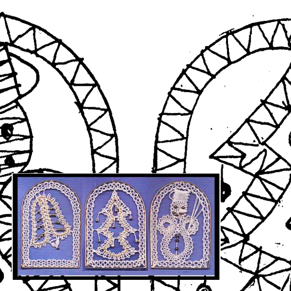 Klöppelbrief Torbogen (Gr. 1)