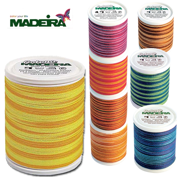 MADEIRA Baumwollgarn Cotona - Multicolor - Nr. 30