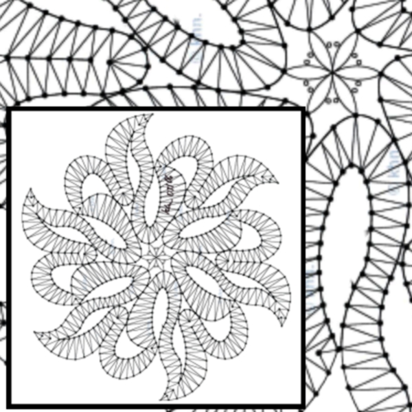 Klöppelbrief Kreis 3