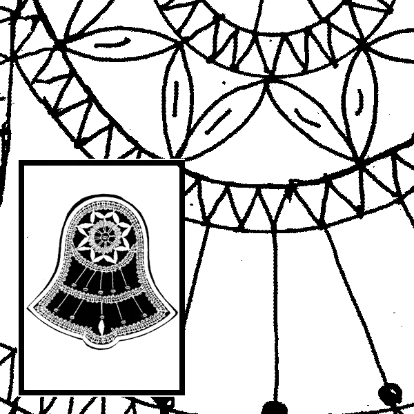 Klöppelbrief Glocken (Gr. 3)