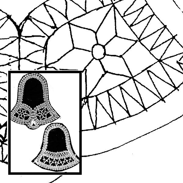 Klöppelbrief Glocken (Gr. 1 & 2)