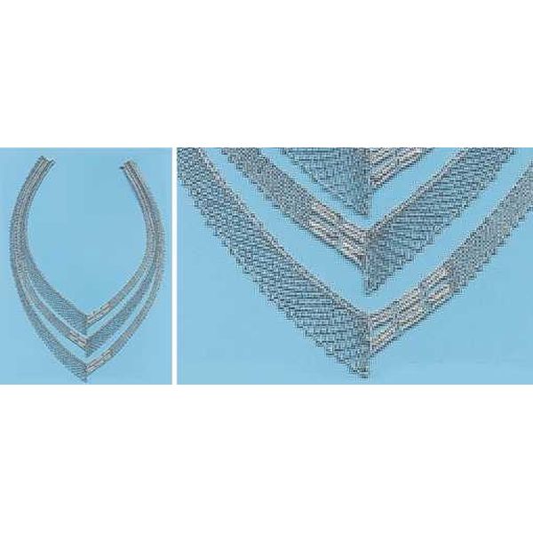 Klöppelbriefe Halsschmuck