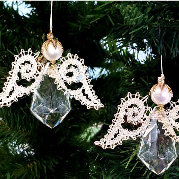 Schmuckengel - 2 Stück