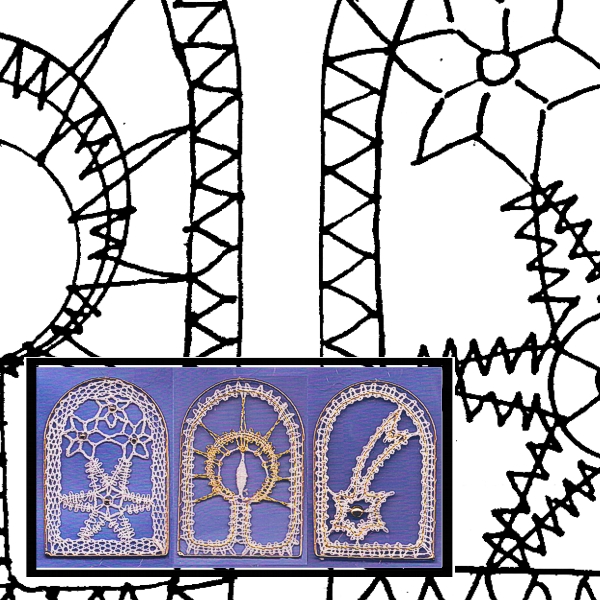 Klöppelbrief Torbogen (Gr. 1)