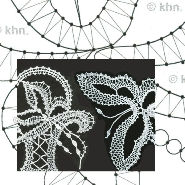 Klöppelbrief 2 Frühlingsmotive